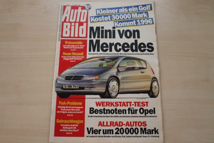 Deckblatt Auto Bild (02/1993)